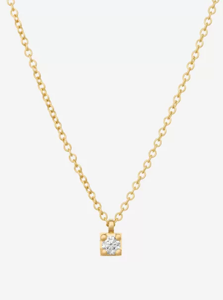 Aktionsrabatt Damen Diamond Necklace 750 - Yellow Gold 18K Schmuck